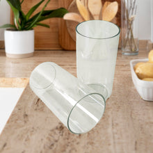 Apex Clear Plastic Tumbler / Glass Set – 6-Piece Unbreakable