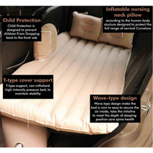 Portable Car Backseat Inflatable Air Mattress Bed (1 Pc)