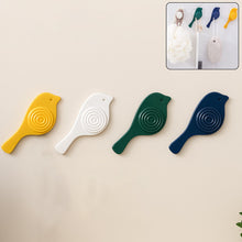 Bird Hook self Adhesive Hooks Wall Mounted Hook Shower Towel Hook Hat Hooks Rack Coat Hook Door Back Hook Adhesive Hooks for Wall Novelty Wall Hook (4 Pc Set)