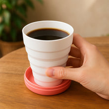 Portable Travelling Cup / Tumbler With Lid Folding / Pocket Glass (Pack of 1)