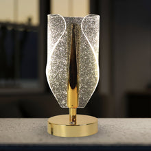 Luxury Crystal Table Lamp with USB Charging (1 Pc)