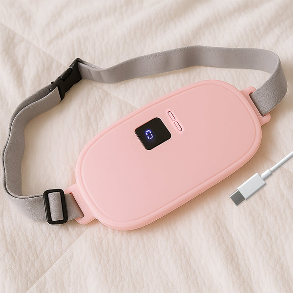 Rechargeable Smart Warm Palace Belt, Period Massager (1 Pc)